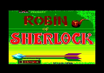Robin Of Sherlock (UK) (1986) screen shot title